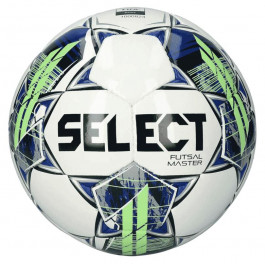 SELECT Futsal Master v22 size 4 White/Green (104346-334)