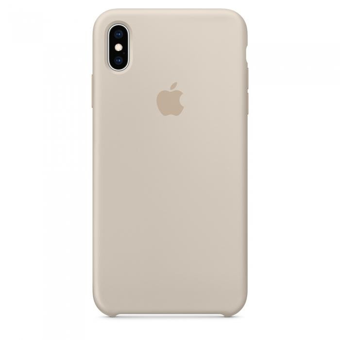 Apple iPhone XS Max Silicone Case - Stone (MRWJ2) - зображення 1