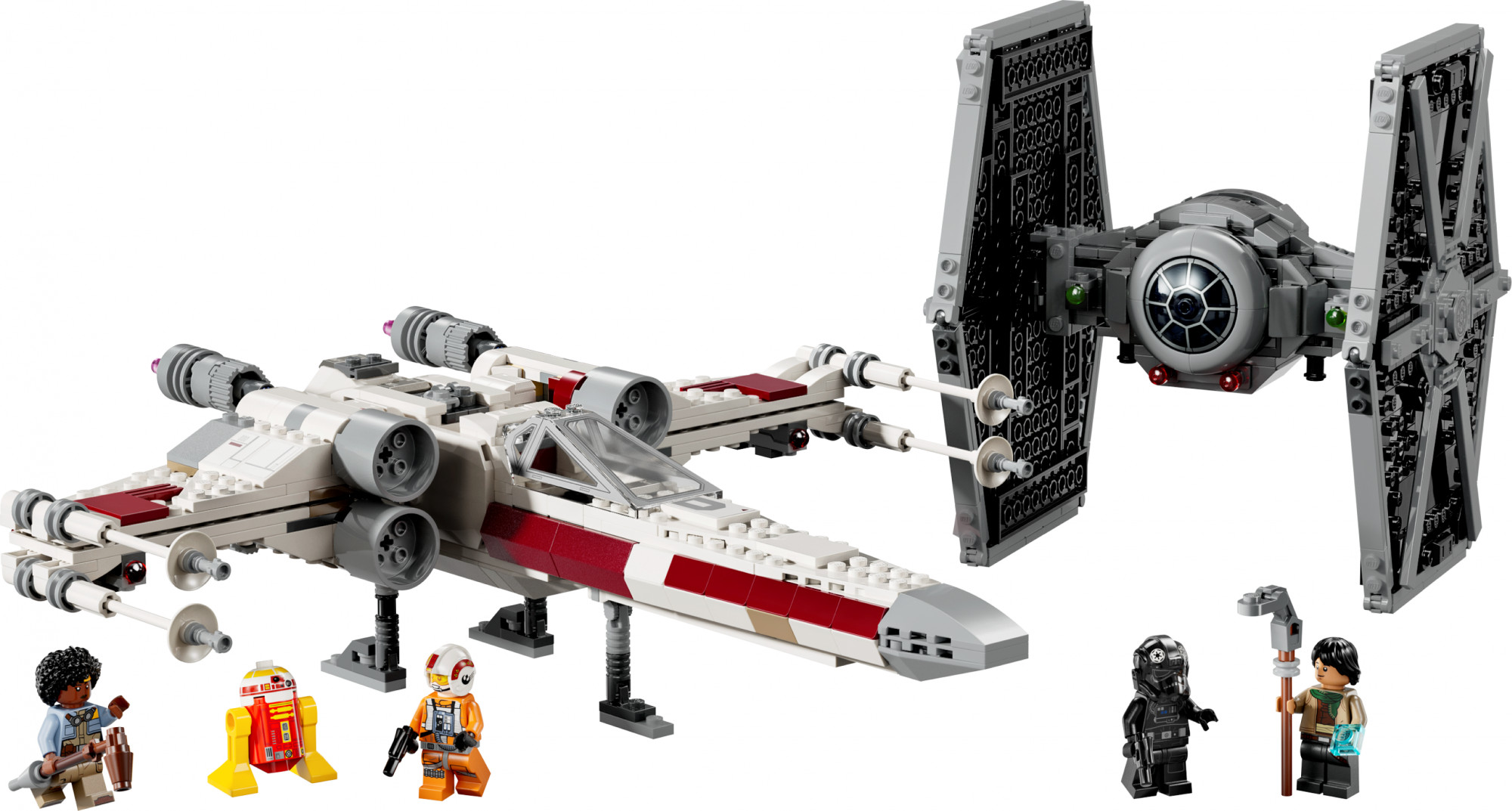 LEGO Star Wars Збірний пакет «Винищувач TIE і Корабель X-wing» (75393) - зображення 1