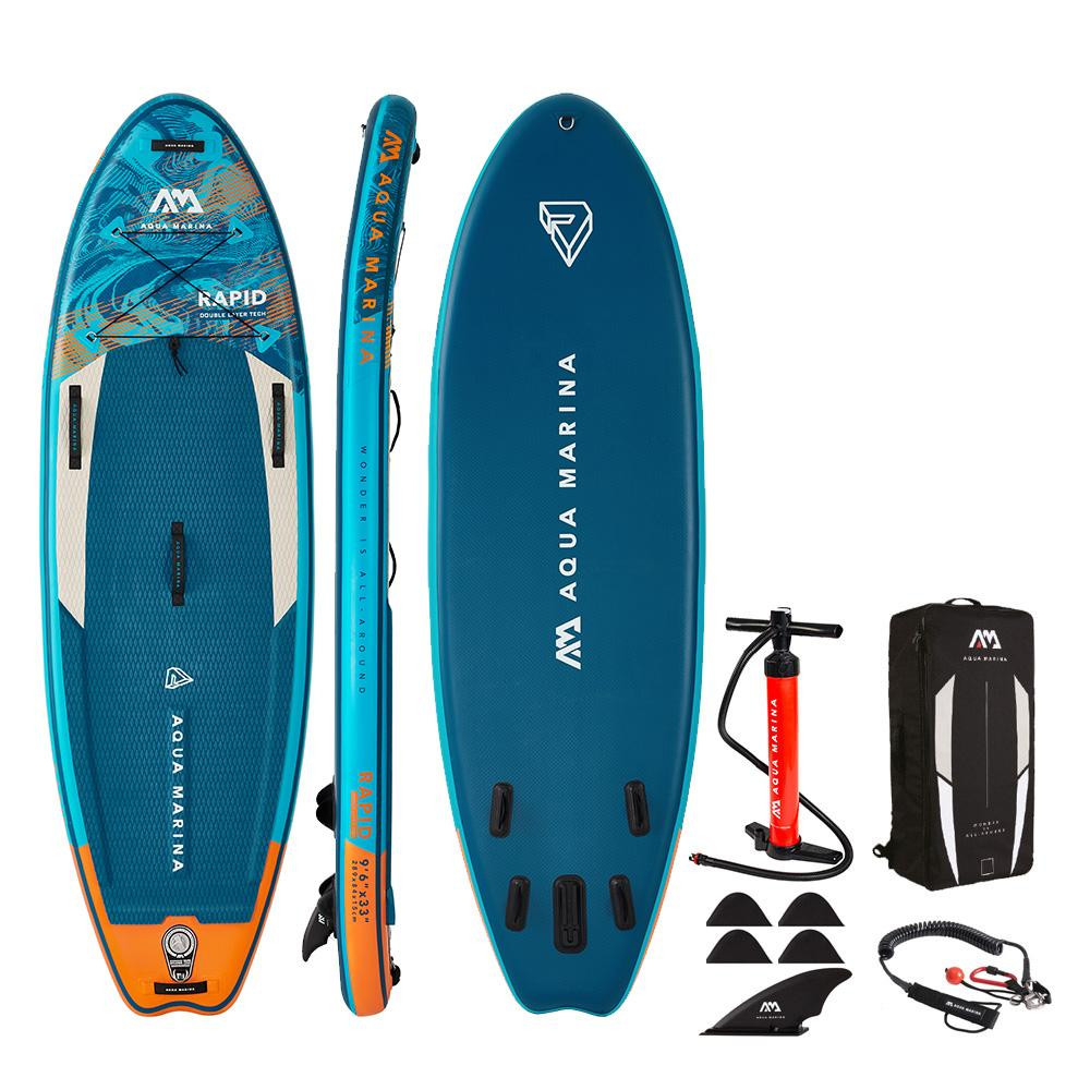 Aqua Marina SUP Aqua Marina Rapid 9'6" All-Around w/River Leash (BT-22RP) - зображення 1