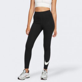 Nike Спортивные леггинсы женские  Classic Tights DV7795-010 S Black/Sail (0196153415751)