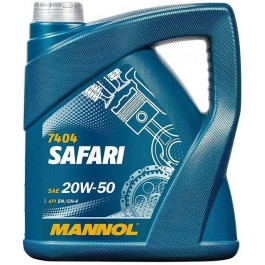   Mannol SAFARI 20W-50 4л