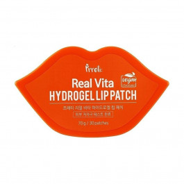   Prreti Зволожуючі патчі для губ  Real Vita Hydrogel Lip Patch 30 шт (8809738320884)