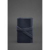 BlankNote Шкіряний блокнот (Софт-бук) темно-синього кольору з хлястиком -  (42013) - зображення 1