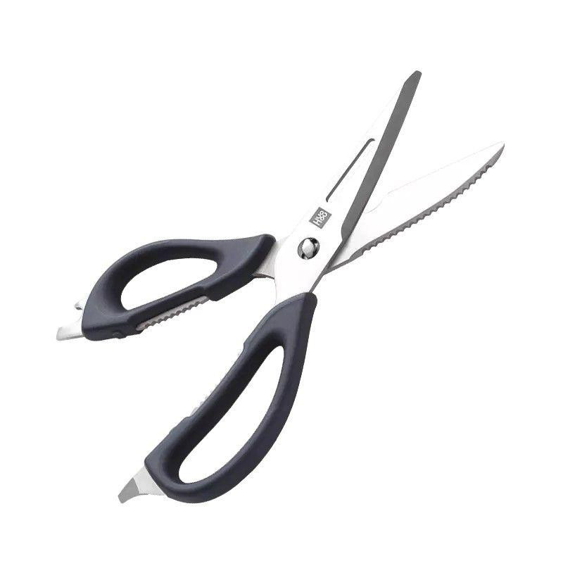Xiaomi Кухонные ножницы HuoHou Multifunctional Kitchen Scissors (Black) - зображення 1