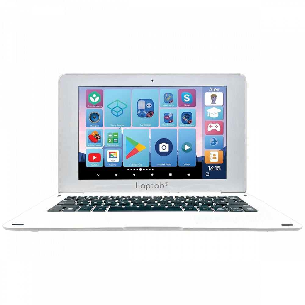 Lexibook LAPTAB 10 Laptop 4/128GB White (LT10FR) - зображення 1