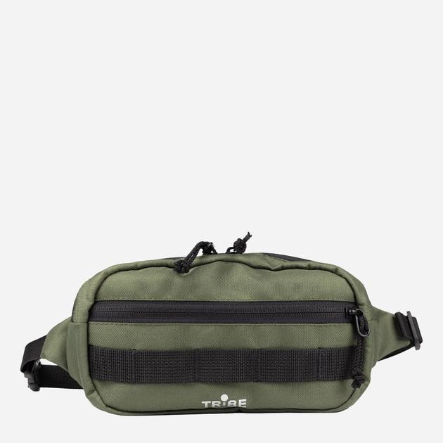 Tribe Сумка на пояс тканинна  Waist bag T-ID-0002 Оливкова - зображення 1