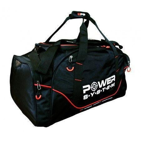 Power System PS-7010 Gym Bag Magna Blak/Red (7010BR-4) - зображення 1