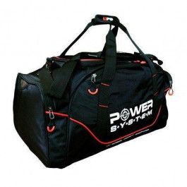   Power System PS-7010 Gym Bag Magna Blak/Red (7010BR-4)