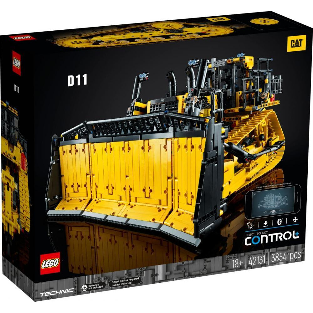 LEGO Бульдозер Cat D11 з Д/У (42131) - зображення 1