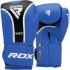 RDX Боксерські рукавички Aura Plus T-17, 16oz Blue/Black (BGR-T17UB-16OZ+) - зображення 2