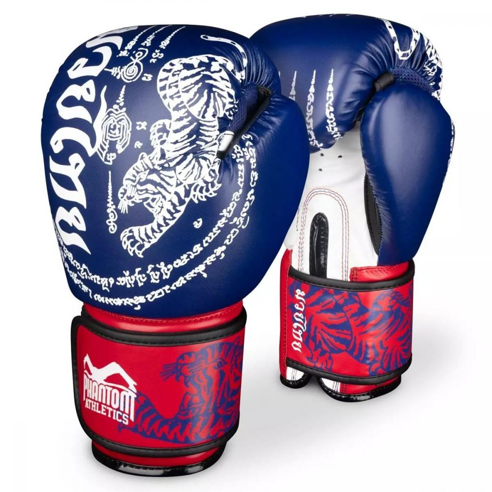 Phantom Athletics Боксерські рукавички Muay Thai 16oz Blue (PHBG2496-16) - зображення 1