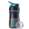 BlenderBottle Sportmixer 20oz / black-teal - зображення 1