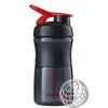 BlenderBottle Sportmixer 20oz / black-red - зображення 1