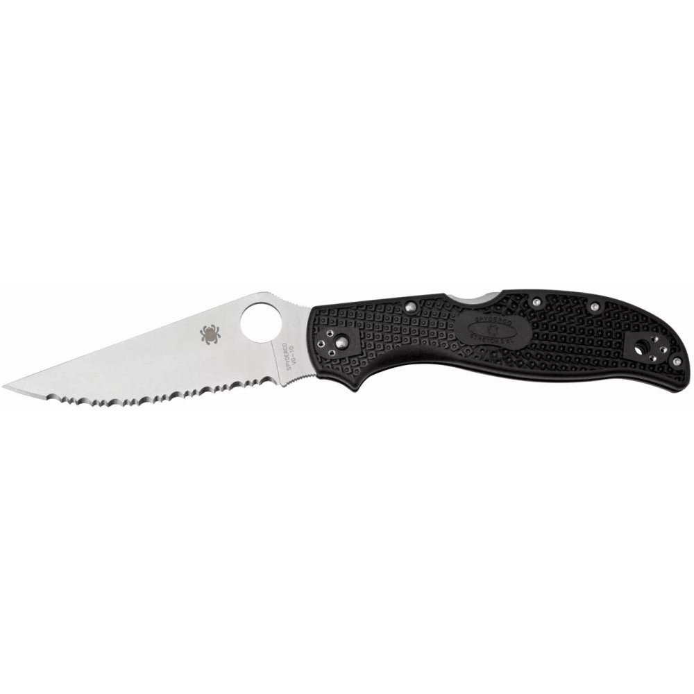 Spyderco Strech 2 XL Serrated Black (C258SBK) - зображення 1