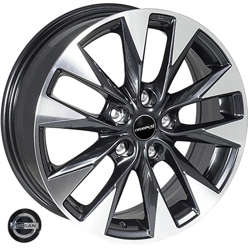 JH Wheels H595D (R16 W6.5 PCD5x114 ET45 DIA66.1) - зображення 1