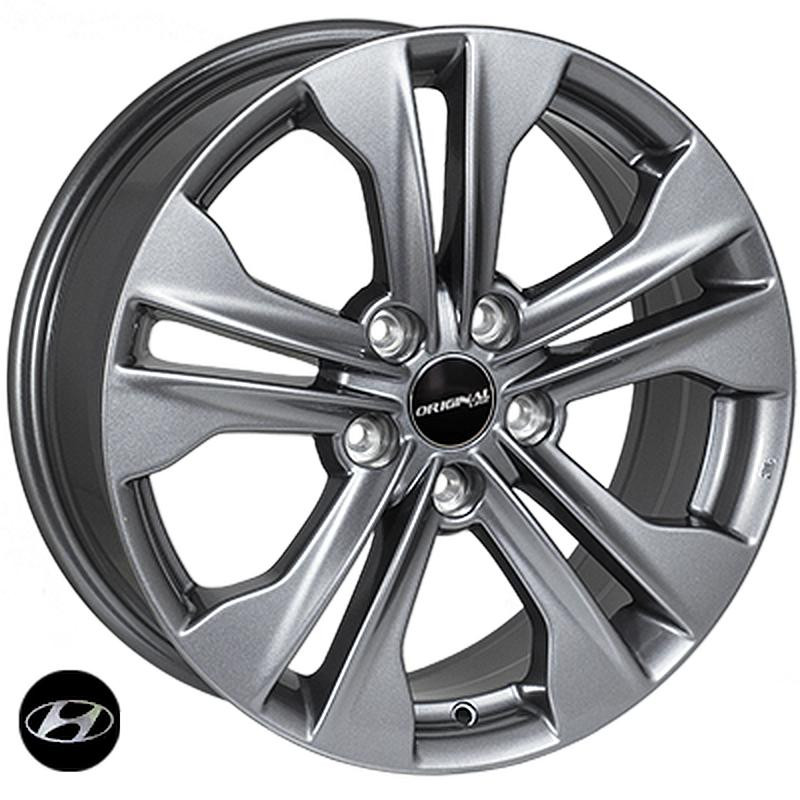 JH Wheels H390 (R17 W7.0 PCD5x114 ET47 DIA67.1) - зображення 1