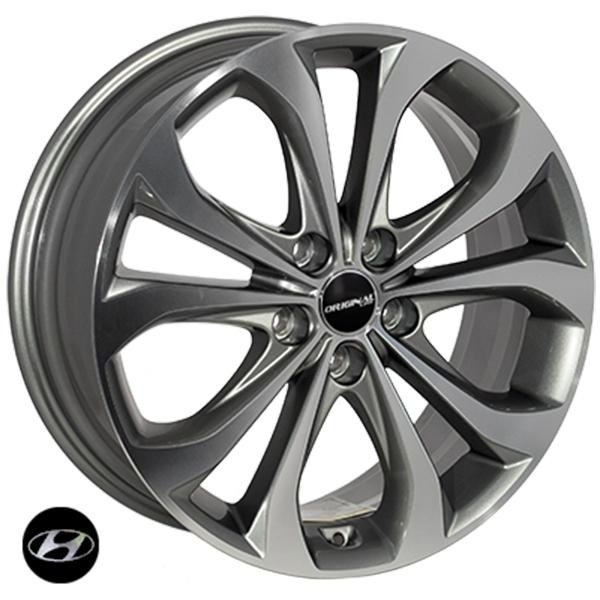 JH Wheels HP459D (R18 W7.5 PCD5x114 ET48 DIA67.1) - зображення 1