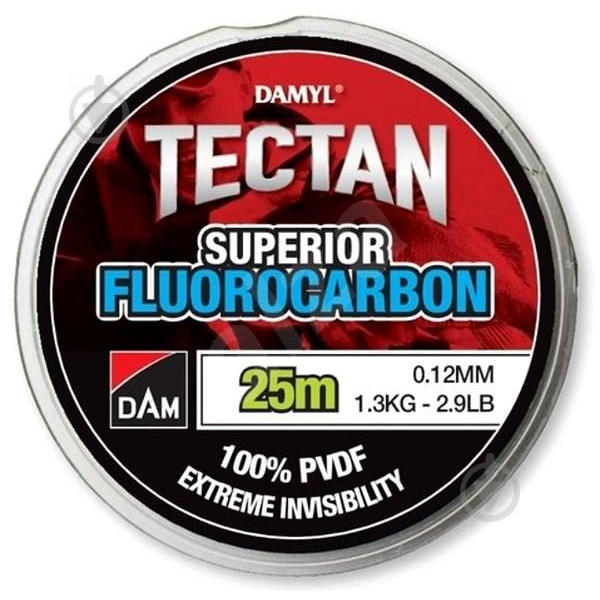 DAM Tectan Superior Fluorocarbon (0.12mm 25m 1.3kg) - зображення 1