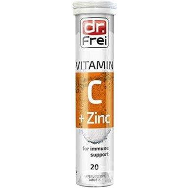 Dr.Frei Vitamin C+Zink, Вітамін С+Цинк , №20 (3800003323932) - зображення 1