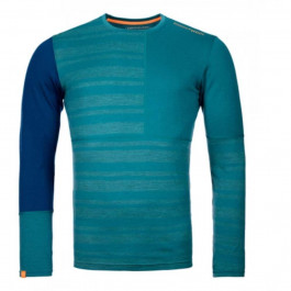   Ortovox Термокофта  185 Rock'n'Wool Long Sleeve Mns pacific green (025.001.0156) L