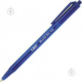   BIC Ручка кулькова  Round Stic Clic, 0,32 мм, синій, 1 шт. (926376)