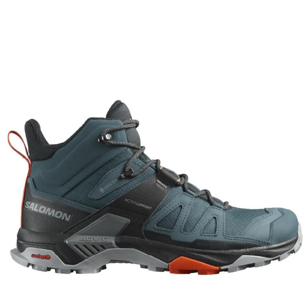 Salomon X Ultra 4 MID Gore-Tex. Синьо-зелені. Розмір 44 (473526/44) - зображення 1