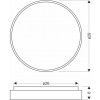 Candellux Світильник стельовий  Texas 1х15 LED 1100 лм 4000 K (12-11275) - зображення 4