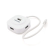 Veggieg 4-port Hub V-C242 White (YT-TC-V-C242) - зображення 1