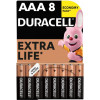 Duracell AAA bat Alkaline 8шт Basic 81480364 - зображення 1