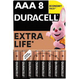   Duracell AAA bat Alkaline 8шт Basic 81480364