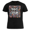 Voyovnik Футболка T-shirt  Travel & Explore - Чорна XL - зображення 1