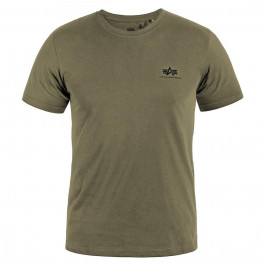   Alpha Industries Футболка T-shirt  Basic Small Logo - Olive XL