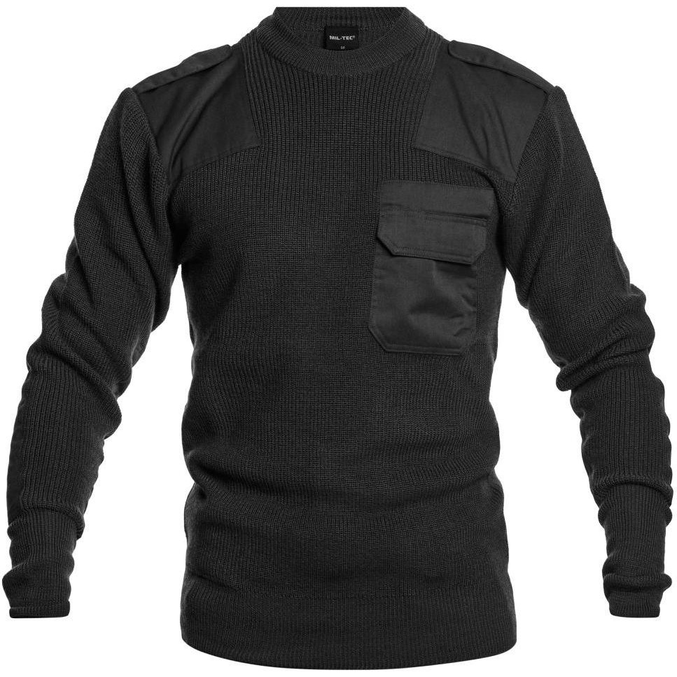 Mil-Tec Светр  BW Pullover - Black (10802002-056) - зображення 1