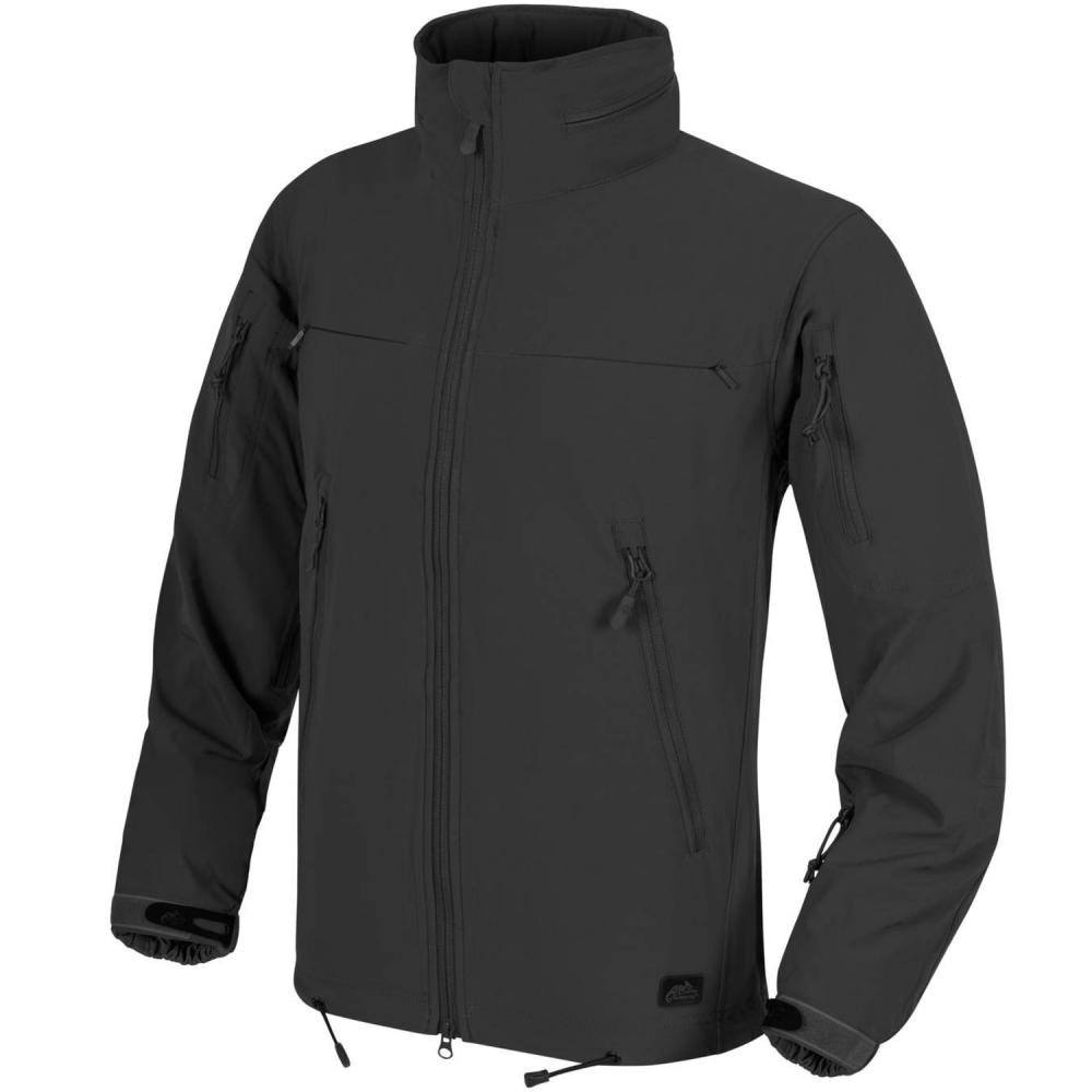 Helikon-Tex Cougar Softshell QSA HID Jacket Black (KU-CGR-SM-01-B05) - зображення 1