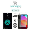 Soneex Tempered Glass Pro Premium 3D Full Silk Screen Anti Static Black для iPhone 15 - зображення 2