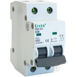   Erste Electric EB5-63 6кА 2P C50 (EB5-63 2P 50A)