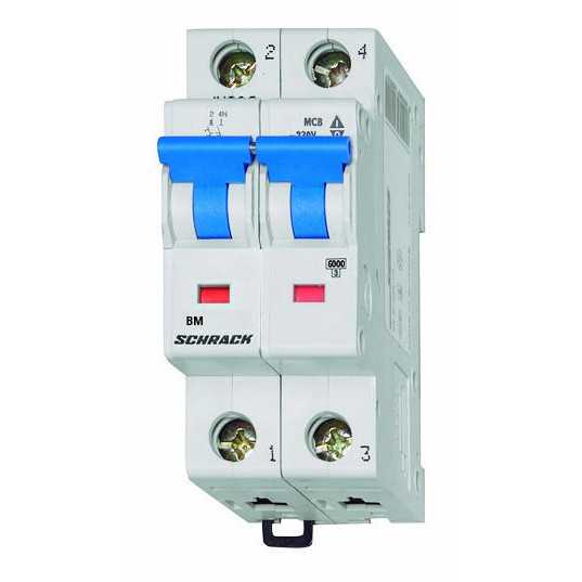 Schrack Technik 2P 6A 4,5 kA B (BM418206--) - зображення 1