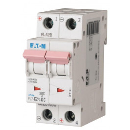   Eaton PL7-C2/2-DC 2А 2P C 10 kA (264896)