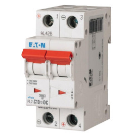   Eaton PL7-C10/2-DC 10А 2P C 10 kA (264900)