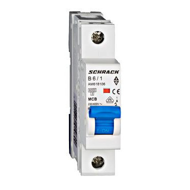 Schrack Technik 6А 1P 6кА х-ка B (AM618106--) - зображення 1