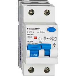   Schrack Technik 6кА/30мА 1P+N 6A х-ка C Тип A (AK667606--)