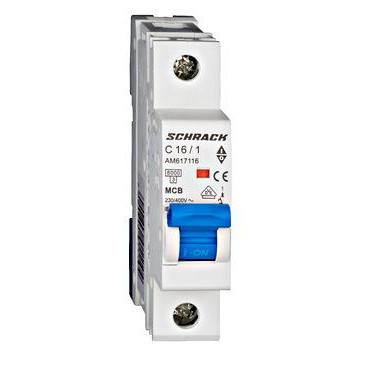 Schrack Technik 16А 1P 6кА С (AM617116--) - зображення 1