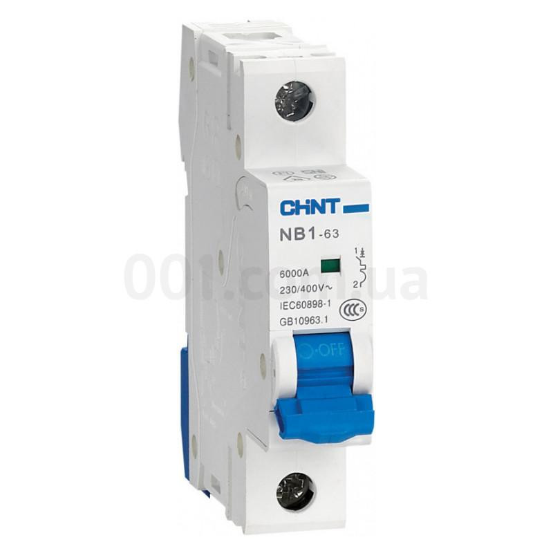 Chint NB1-63 1P 6kA C2A 179617 - зображення 1