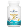 Nordic Naturals БАД Риб&#039;ячий жир з вітаміном Д3, Ultimate Omega 2X, , лимон, 60 гелевих міні капсул - зображення 1