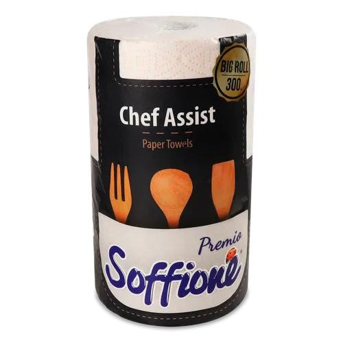 SoffiPRO Бумажные полотенца Chef Assist трехслойная 1 шт./уп. (4820003835982) - зображення 1