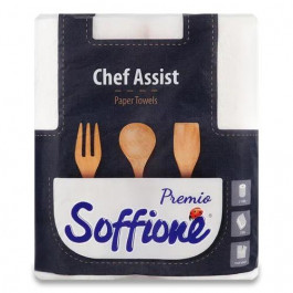   Soffione Бумажные полотенца Chef Assist трехслойная 2 шт./уп. (4820003836040)