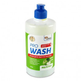   Pro Wash Засіб для миття посуду  Яблуко, 470 г (4260637723703)