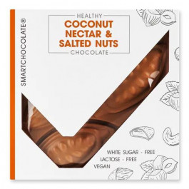   SmartChocolate Шоколад  Coconut Nectar&Salted Nuts, 75 г (4820203810635)