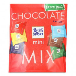   Ritter Sport Набір шоколаду  асорті з 6 смаків, 150 г (4000417328205)